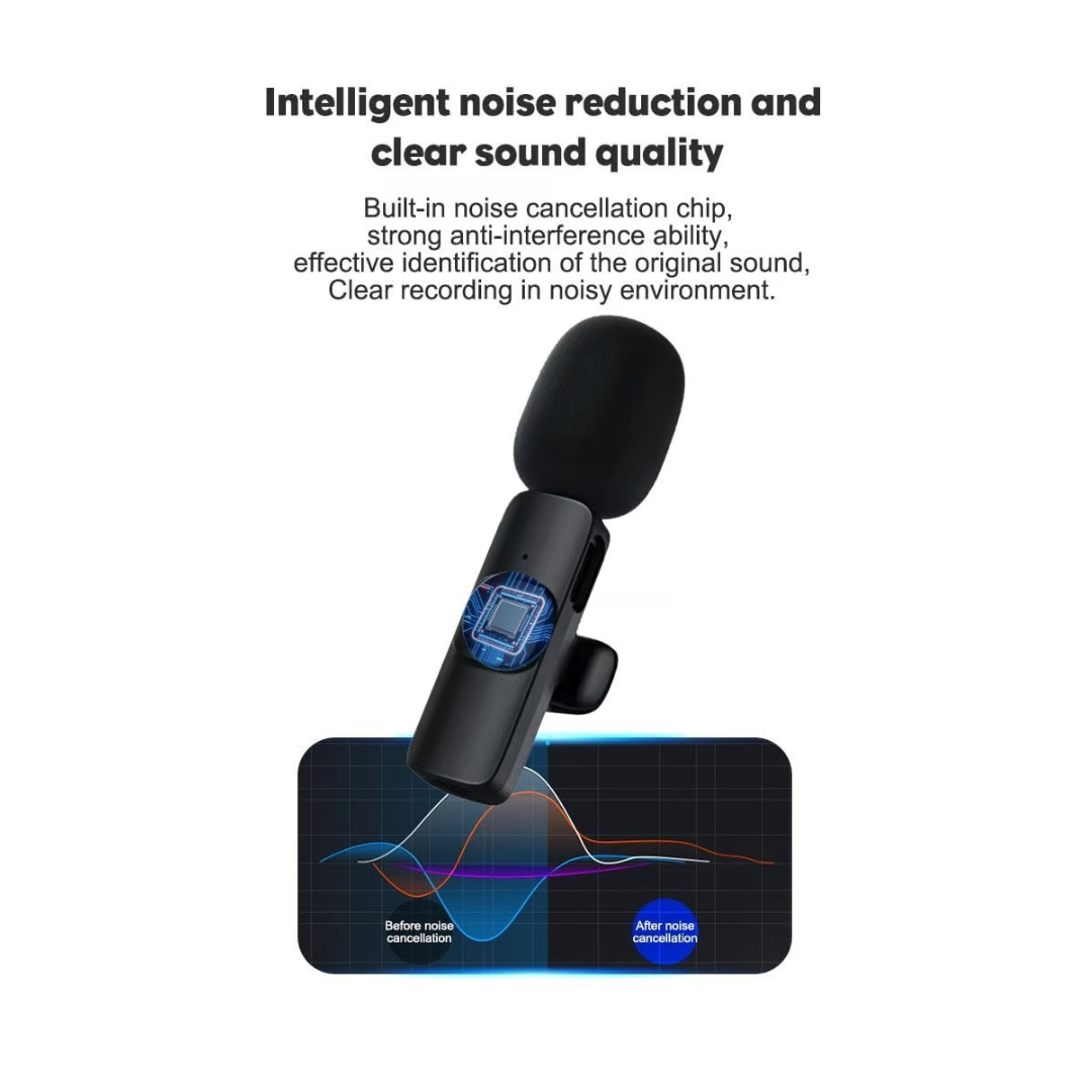 TinaTech® / Wireless Lavalier Microphone